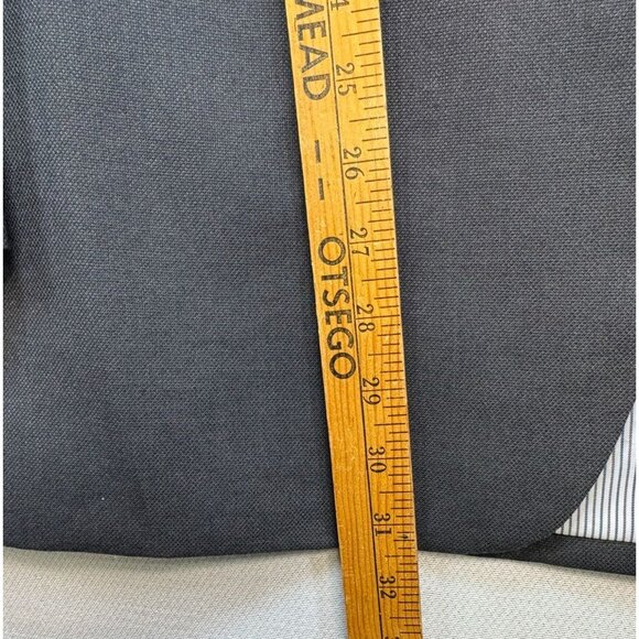 Mens Croft & Barrow Blazer Size 42R Gray Classic - Picture 6 of 11